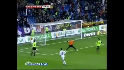 Real Madrid 6 - 0 Zaragoza