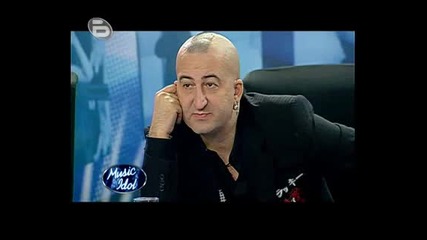 Бездарен Рок Изпълнител Пее Песента От Титаник * Music Idol 3 - Пловдив * 04.03.09