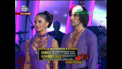 Dancing Stars Виолета Марковска ФИНАЛ 15.12.2008