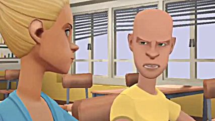 Caillou calls Jessica a Feminist and gets grounded