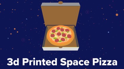 НАСА разработи първата 3D-принтирана пица