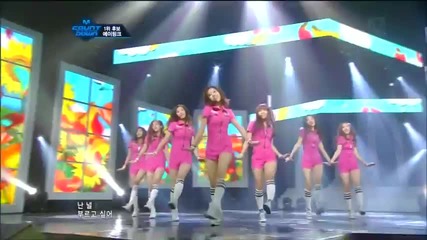 A Pink - My My @ M!countdown (12.01.2012)