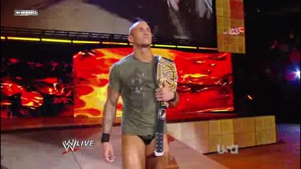 Raw 2009/07/13 Triple H представя специален гост..