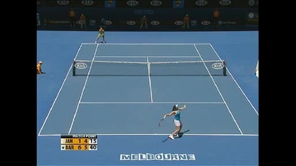25.01 Australian Open 2009 - Марион Бартоли изхвърли Йелена Янкович от турнира