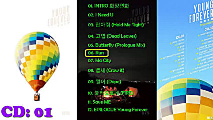 [full Album] Bts - The Most Beautiful Moment in Life Young Forever (special Album) [cd - 01]