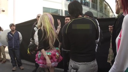 Avril Lavigne - Behind the Scenes of Hello Kitty - Part 2