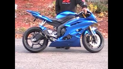 Yamaha R6 Double down Exhaust