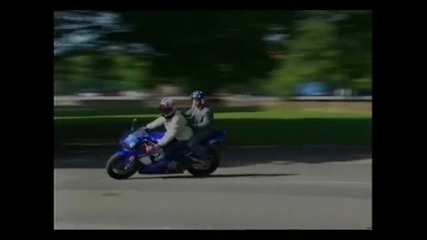 Необичаен тест на Yamaha R1