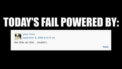 Four - Wheeling Fail