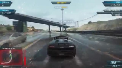 Need for Speed Most Wanted 2013 Lamborghini Gallardo Black