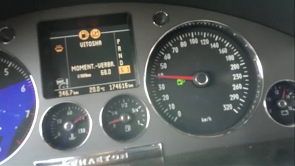 Vw Phaeton 6.0 W12 450k.s 2005 acceleration