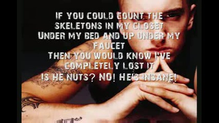 Eminem - insane [lyrics]