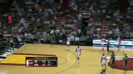 San Antonio Spurs @ Miami Heat 98 - 120 [17.01.2012]