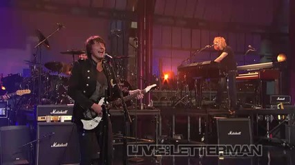 Bon Jovi - Wanted Dead Or Alive (live on Letterman) 