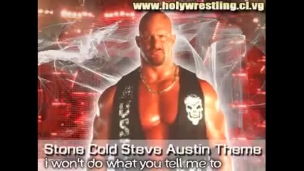 Stone Cold Steve Austin 'i Won't Do What You Tell Me To'