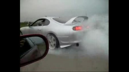 Toyota Supra Burnaut