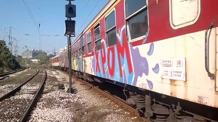 Бв8610 Влиза в гара Пловдив