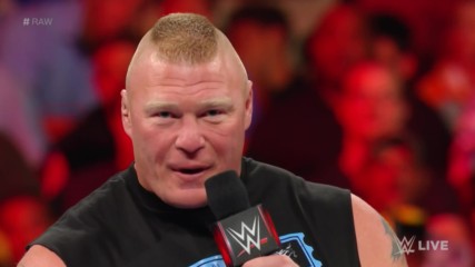 Brock Lesnar's monstrous message to Braun Strowman