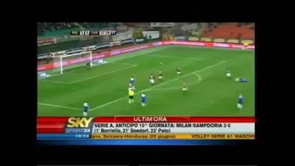Milan - Sampdoria 3 - 0 - All Goals Highlights Hd 