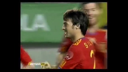 Spain 2:0 Poland - Давид Силва Гол 