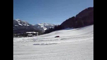 Audi Rs4 Drift On Ice