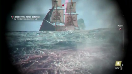 Assassin's Creed 4: Black Flag - Naval & Fort P;aystation 4 Gameplay Walkthrough