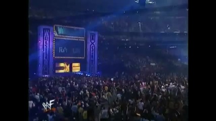 Wwf Wrestlemania 17 Hard-core match Kane Vs Big Show vs Raven