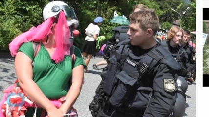 Protesters Gather G7 Summit