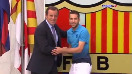 Барселона официално подписа с Жорди Алба