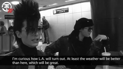 Tokio Hotel - Fast Food and New York Adventures !