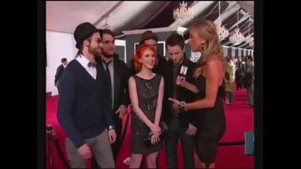 Paramore Grammy Awards 2010 Interview