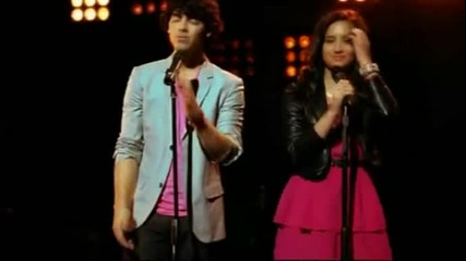 Jonas, Miley, Demi and Selena - Send it On (oficial music video) 