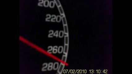 Topspeed 282 km_h ( Ford Focus Rs Mk 2 )