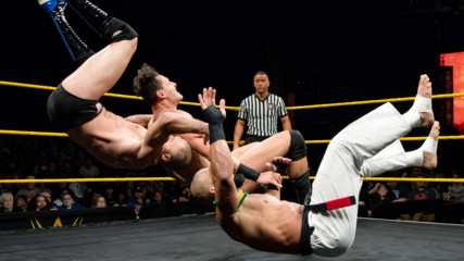 Oney Lorcan & Danny Burch vs. Adrian Jaoude & Cezar Bononi: WWE NXT, Sept. 12, 2018
