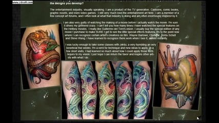 Малко 3d tattoo
