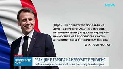 Съкрушителна загуба на Виктор Орбан, опозиционната "Тиса" на Петер Мадяр печели изборите в Унгария