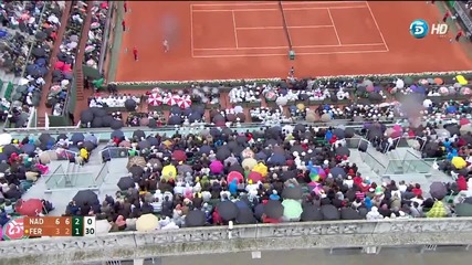 Nadal vs Ferrer - Roland Garros 2013 - Hot Shot [9]