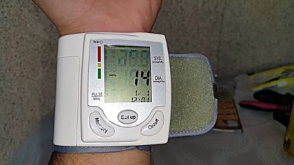 first blood pressure problem