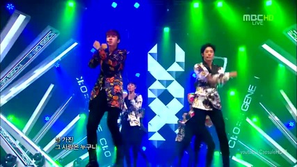 (hd) Cross Gene - La-di Da-di (debut stage) ~ Music Core (16.06.2012)