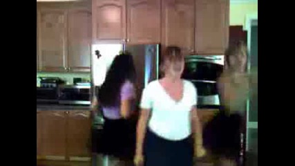 Crazy people dancing