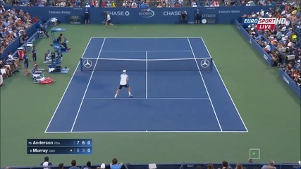 Andy Murray vs Kevin Anderson Us Open 2015 Highlights