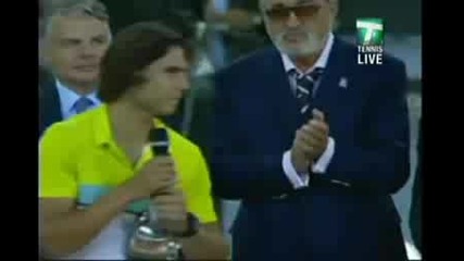 17.05 Федерер победи Надал и спечели Мастърса в Мадрид
