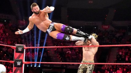 Zack Ryder & Curt Hawkins vs. Lucha House Party: Raw, Feb. 18, 2019