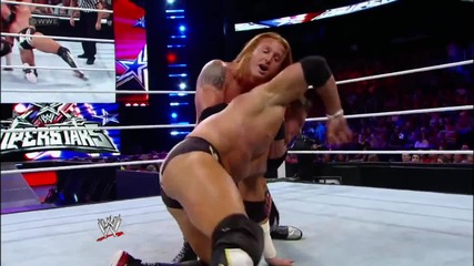 Heath Slater vs Alex Riley Wwe Superstars 3/29/12