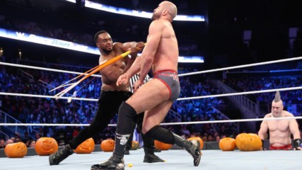 Big E vs. Cesaro - Trick or Street Fight: SmackDown LIVE, Oct. 30, 2018