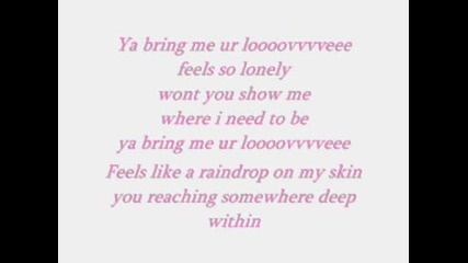 Sash - Raindrops lyrics