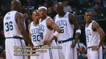 Boston Celtics (black - Yellow Remix) 