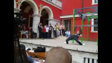 Пич разби публиката със танца си на турнира по Street Fitnes в Пловдив 21.04.2012