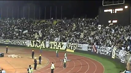 Партизан - Спартак - Агитката на Партизан! *24.09.2010г.* 