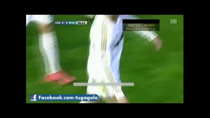 Великолепния гол на Кристиано Роналдо срещу Осасуна